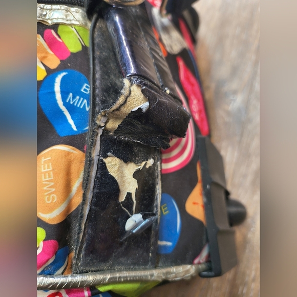 Betsey Johnson Vintage Candy-Themed Travel Bag - Picture 11 of 16